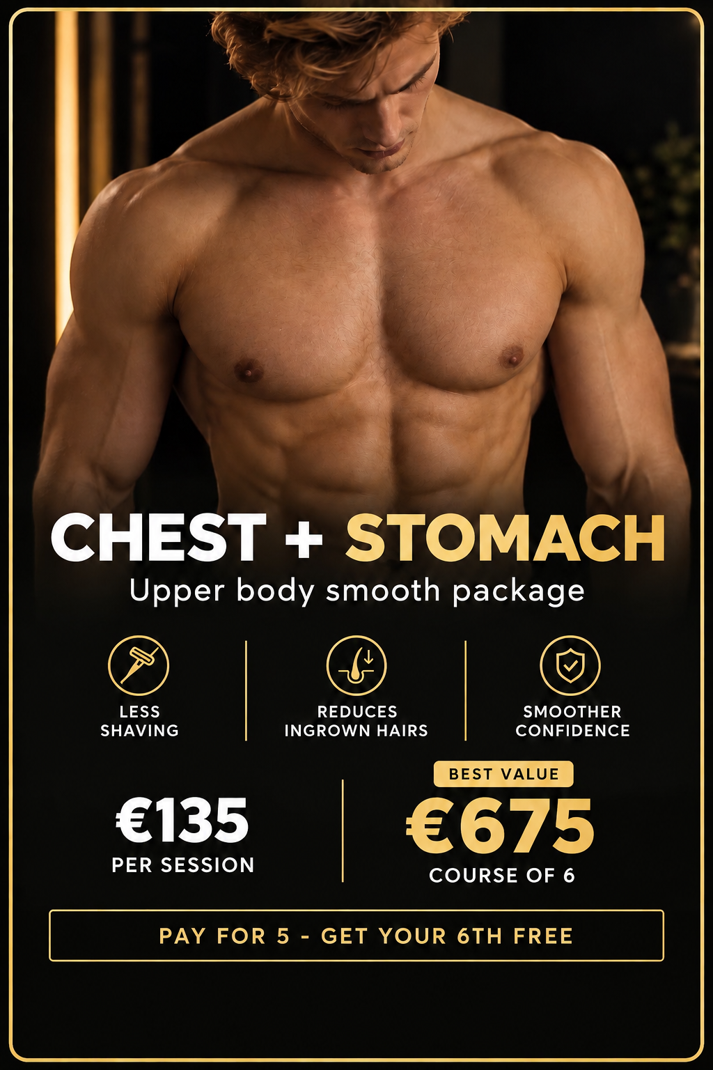 CHEST + STOMACH
