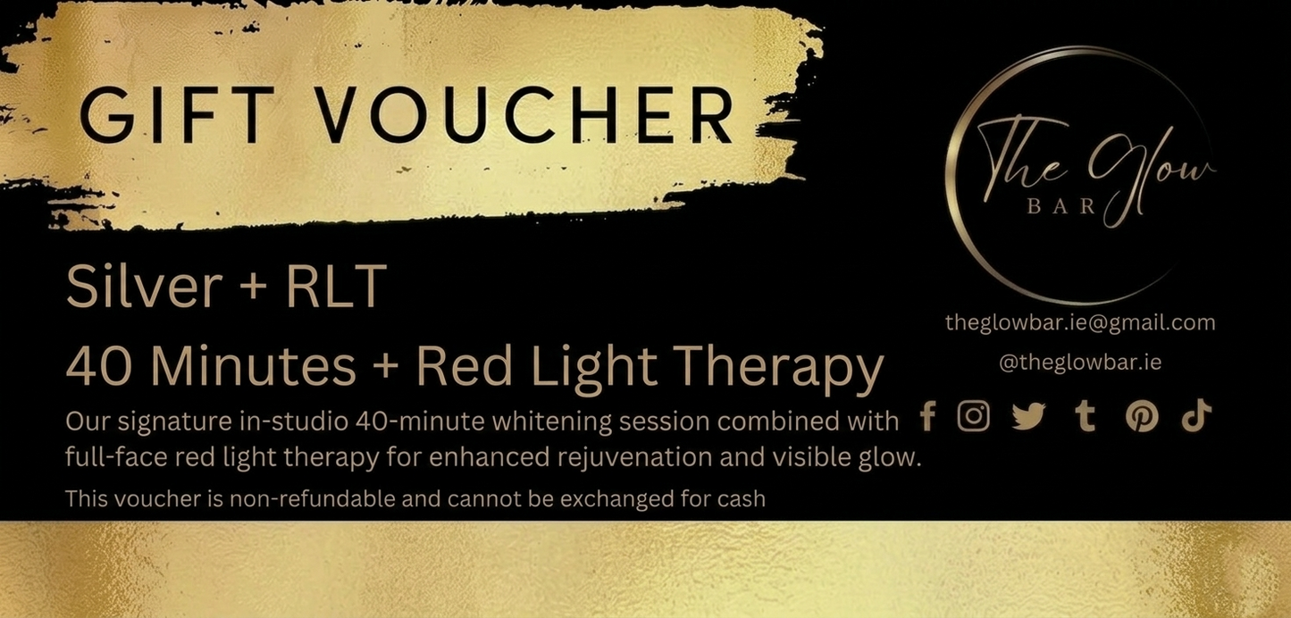 40 Minutes Whitening + Red Light Therapy — Silver